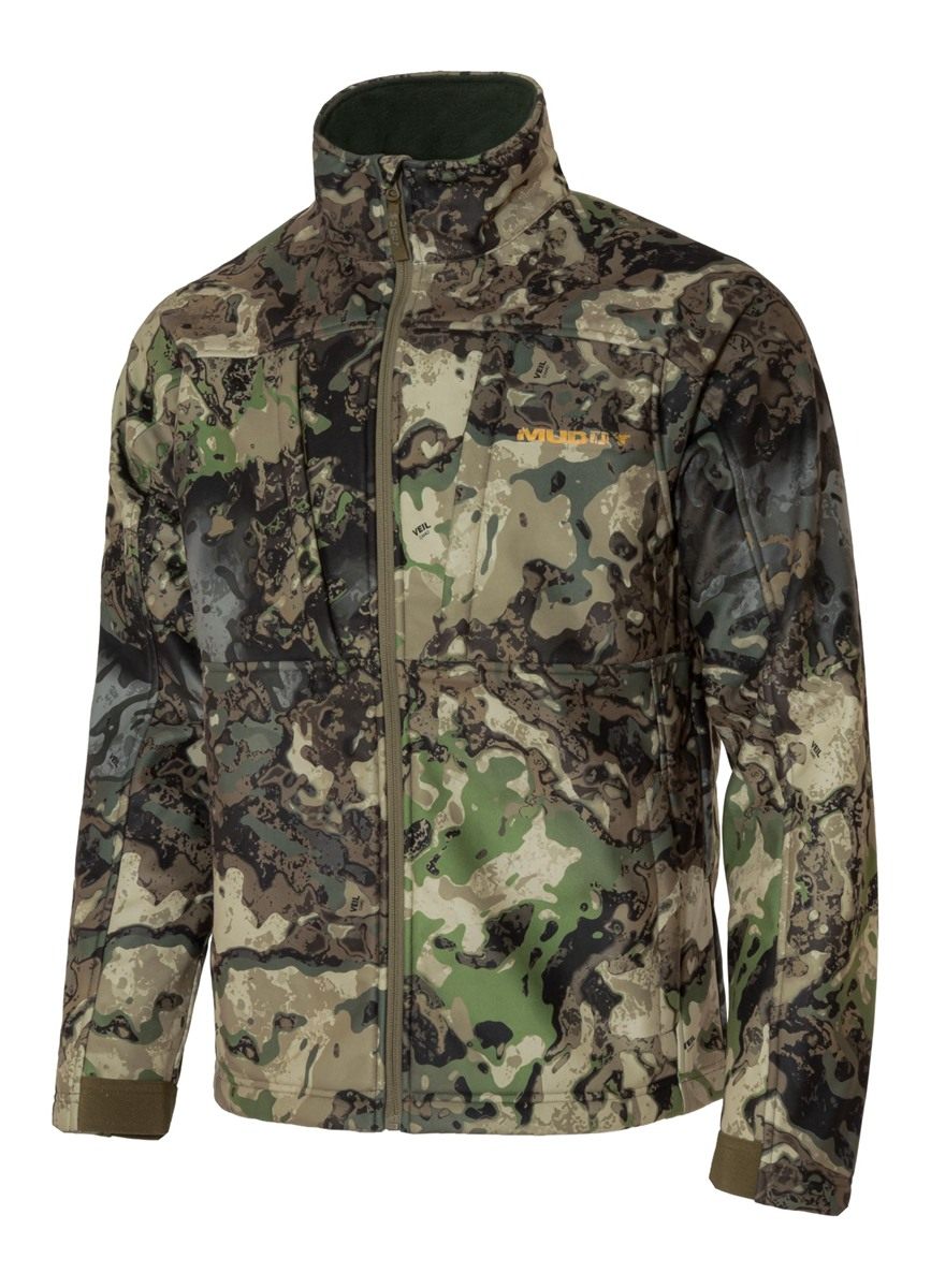 Muddy Outdoors Men's TRX Softshell Jacket Veil Canyon Hybrid Medium