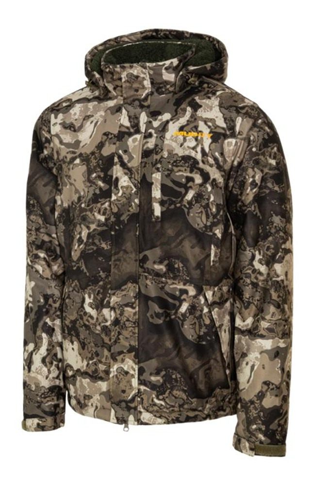 Gsm Muddy TRX Waterproof Sherpa Fleece Jacket Veil Canyon Grey S view 3