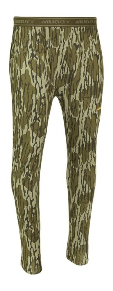 Muddy Outdoors Men's TRX Base Layer Pants Mossy Oak Bottomland 2XL view 2