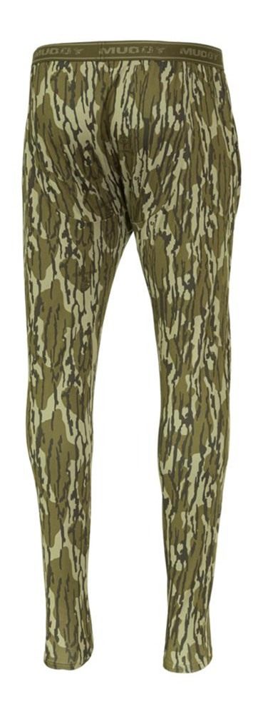 Muddy Outdoors Men's TRX Base Layer Pants Mossy Oak Bottomland 3XL view 3
