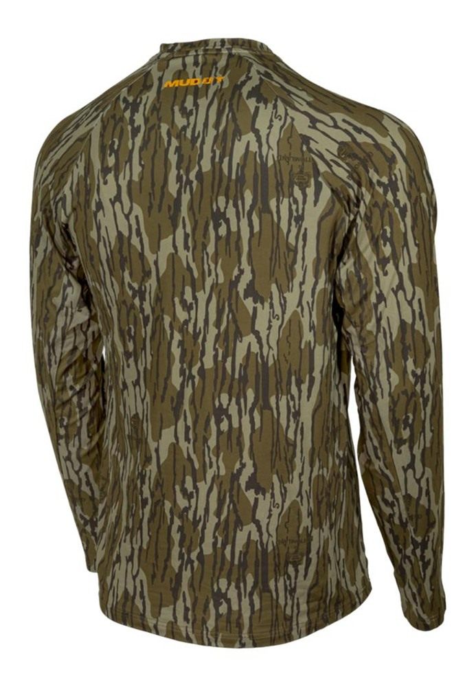 Muddy Outdoors Men's TRX Base Layer Shirt Mossy Oak Bottomland 2XL view 3