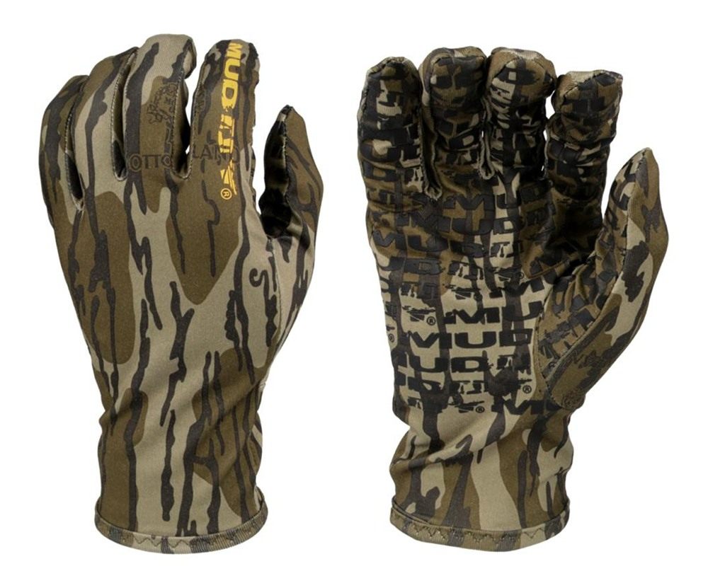 Gsm Muddy Lightweight Fleece Gloves Mossy Oak Bottomland L