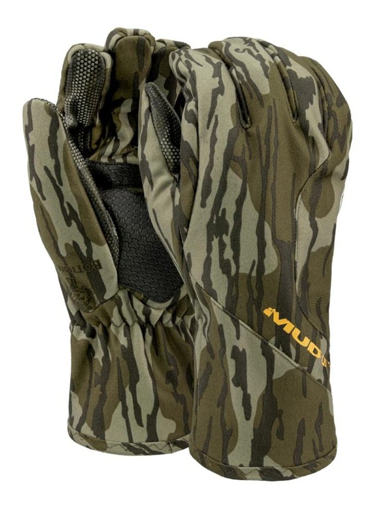 Muddy Outdoors Men's TRX Windproof Gloves Mossy Oak Bottomland Medium view 2