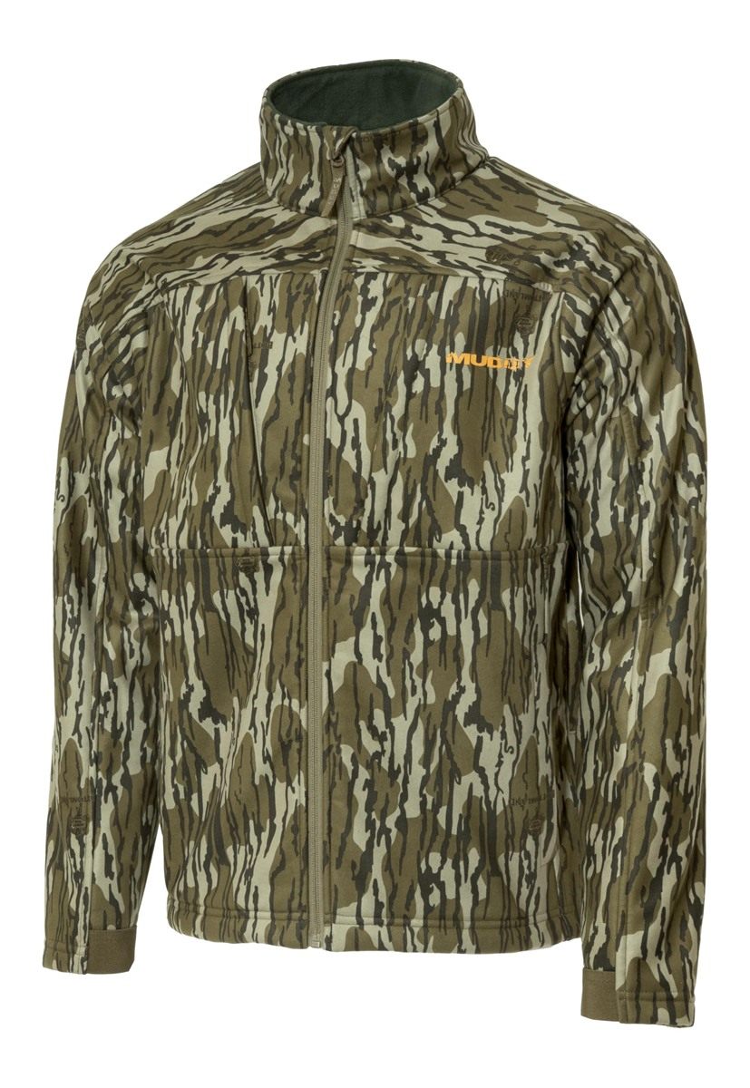Muddy Outdoors Men's TRX Softshell Jacket Mossy Oak Bottomland XL