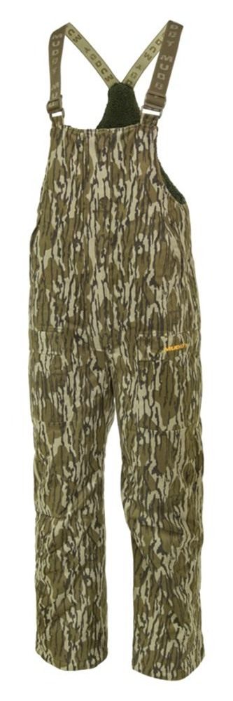 Gsm Muddy TRX Waterproof Sherpa Fleece Bib Overalls Mossy Oak Bottomland S