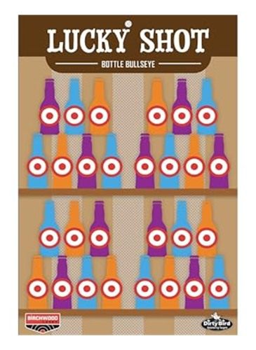 Birchwood Casey Dirty Bird 12in X 18in Lucky Shot Bottles / 6 Sheets view 2