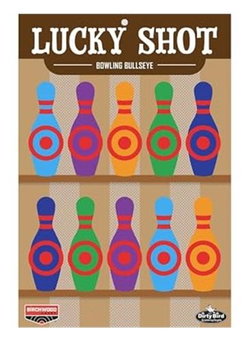 Birchwood Casey Dirty Bird 12in X 18in Lucky Shot Bowling Pins / 6 Sheets view 2
