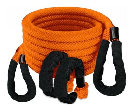 Gsm Muddy Kinetic Recovery Rope Kit Orange 30 ft