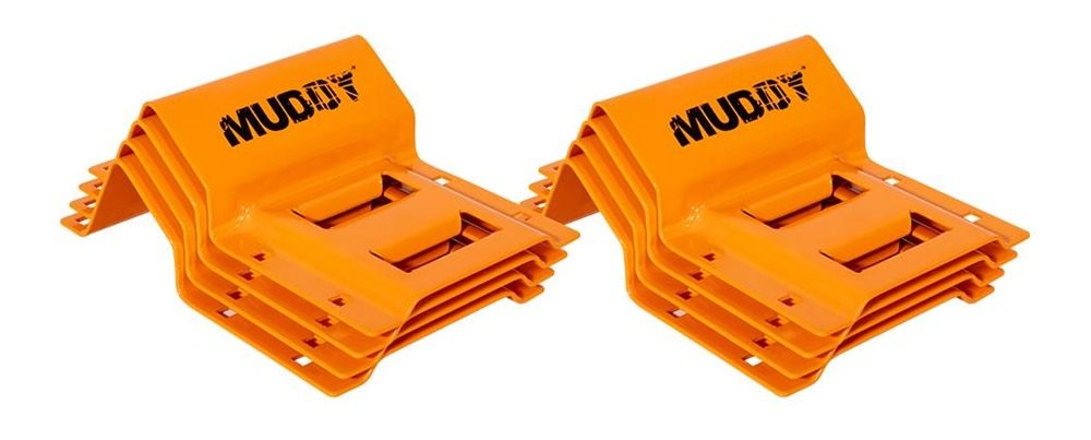 Gsm Muddy UTV Wheel Chock Tie-Down Kit Orange 4/ct view 2