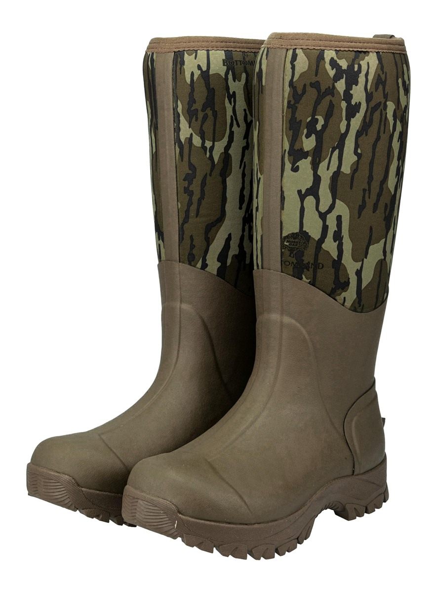 Muddy Outdoors Men's MTX 17in Non-Insulated Boot Knee High, Mossy Oak Botto