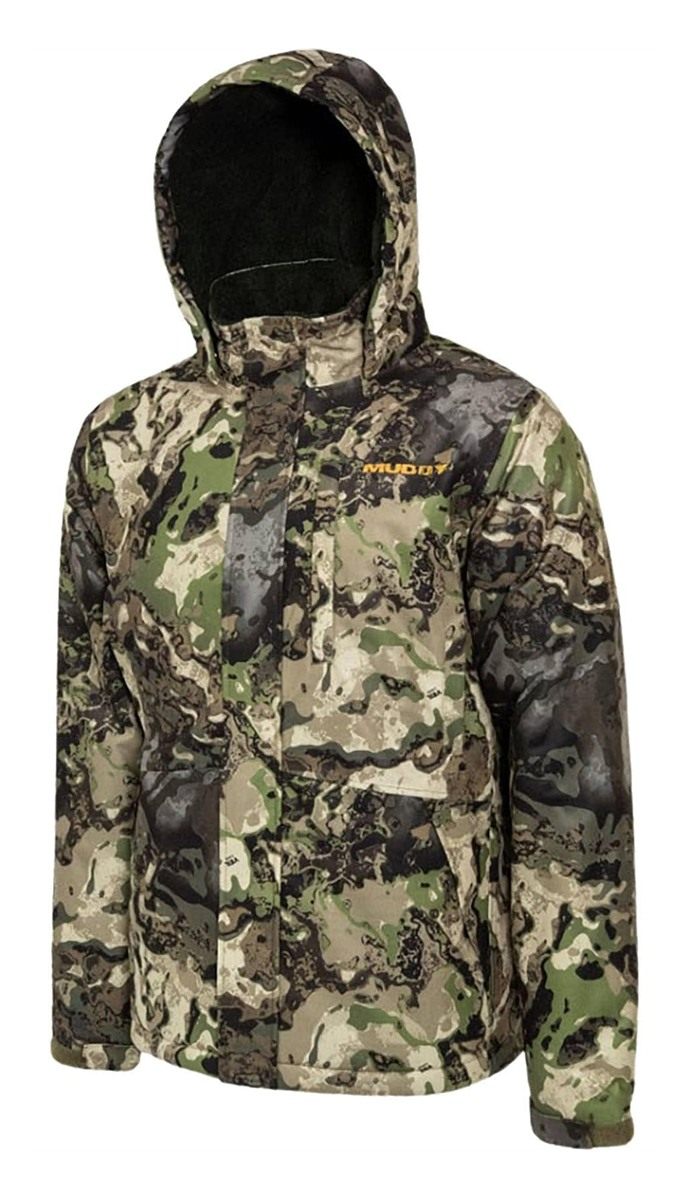 Muddy Outdoors Men's TRX Sherpa Jacket Veil Canyon Hybrid Medium