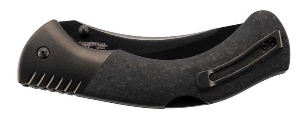Cold Steel Black Sable XHP Folding Knife 4-1/5in Tanto Blade view 3