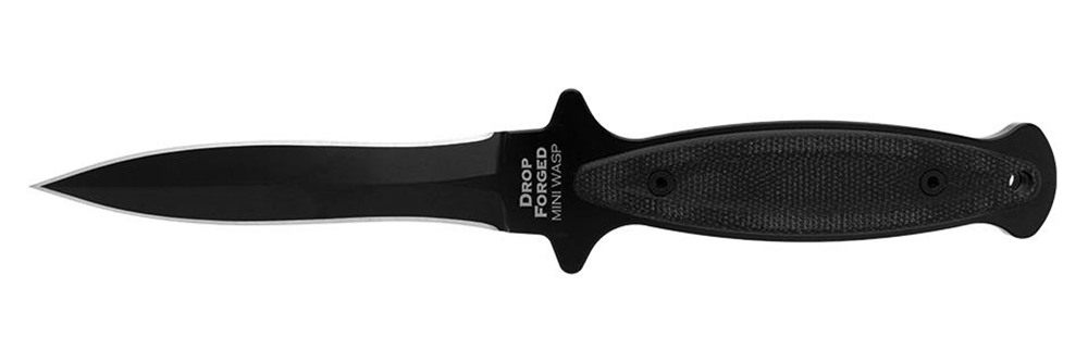 Cold Steel Mini Wasp Fixed Knive 4in Drop Point Blade view 6