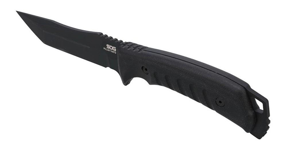 Sog Specialty Knives Pillar Fixed Knife 5in Tanto Blade Box view 4