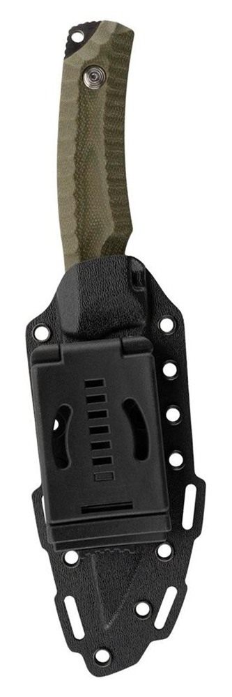 Sog Specialty Knives Hidaka FX Fixed Knife 4/5in Drop Point Blade Green Box