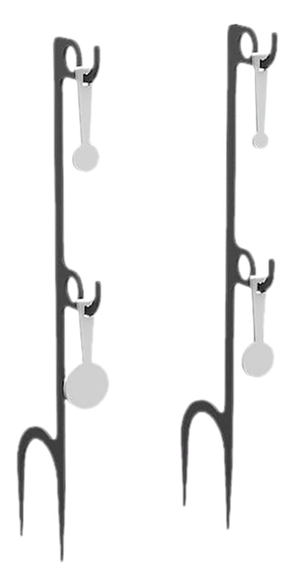 Birchwood Casey BC-41580 Silver Steel Gong 0.25in Thick Hanging