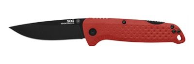 SOG Knives Tools Adventurer LB 3.5in BLK Satin