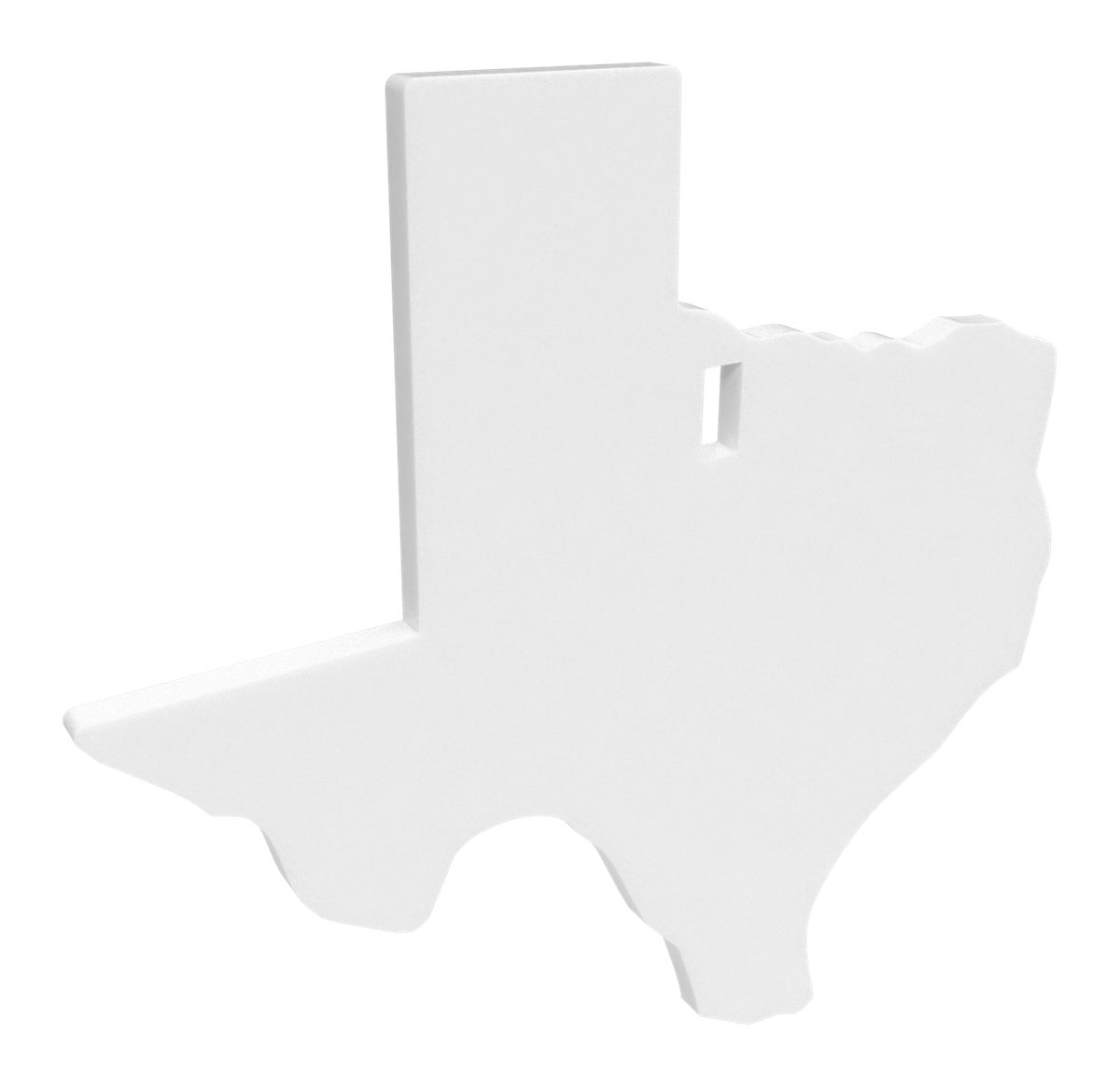 Birchwood Casey AR500 3/8in Silhouette / 1-Hole/Texas