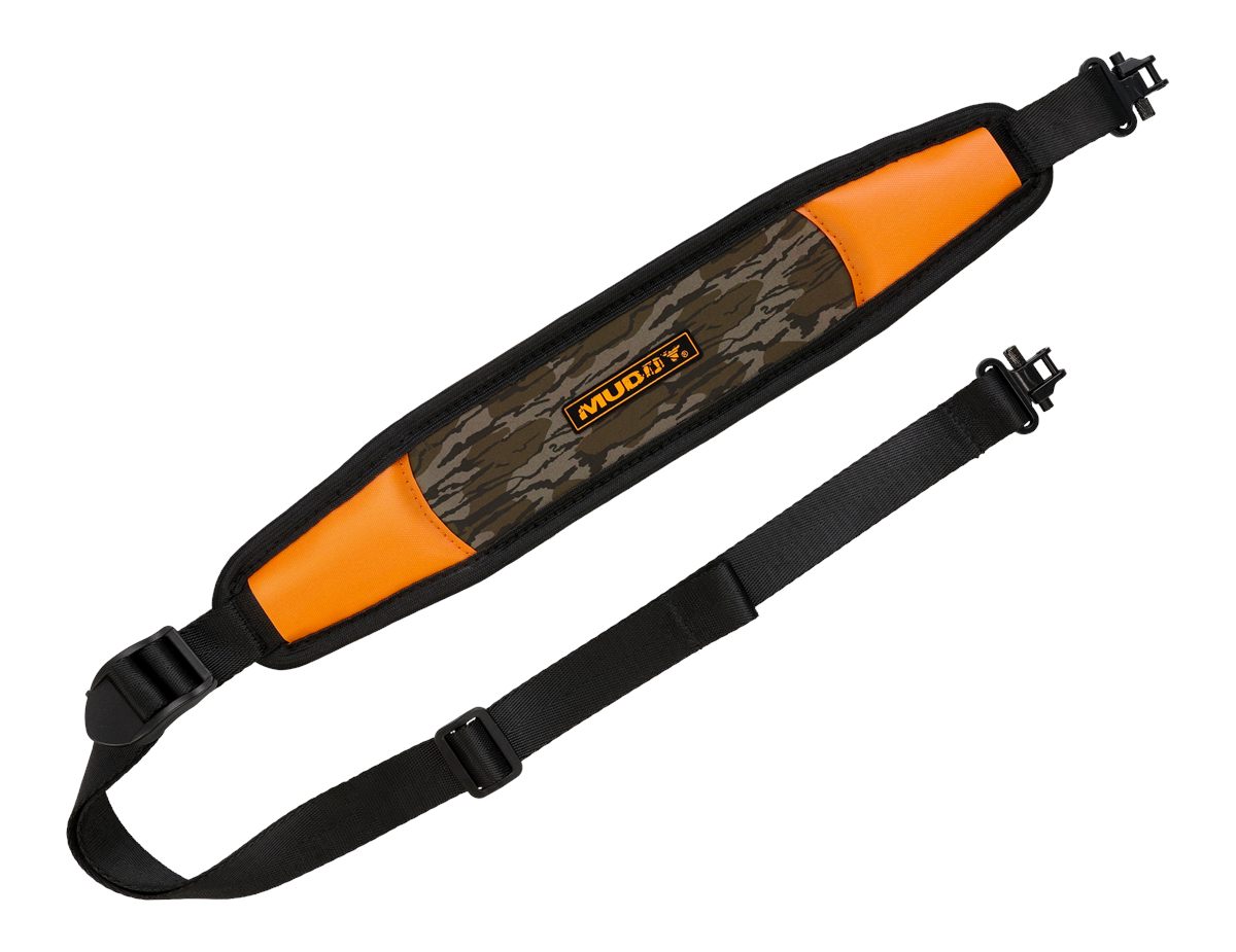 GSM Outdoors Muddy MUDTRLBSLMOBL Black/Orange Neoprene Adjustable Rifle/Sho