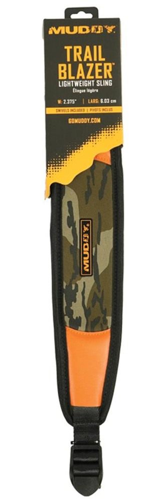GSM Outdoors Muddy MUDTRLBSLMOBL Black/Orange Neoprene Adjustable Rifle/Sho view 3