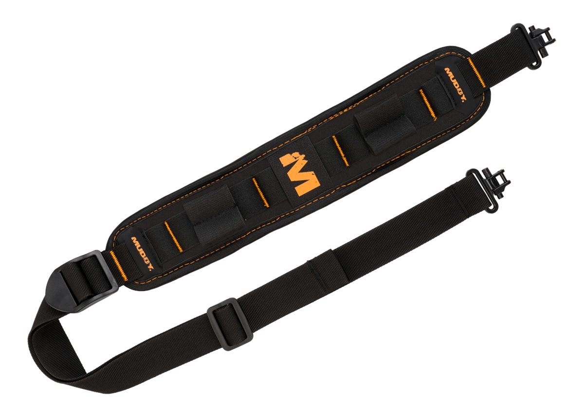 GSM Outdoors Muddy Summit Ridge Flexible Comfort Rifle Sling Black
