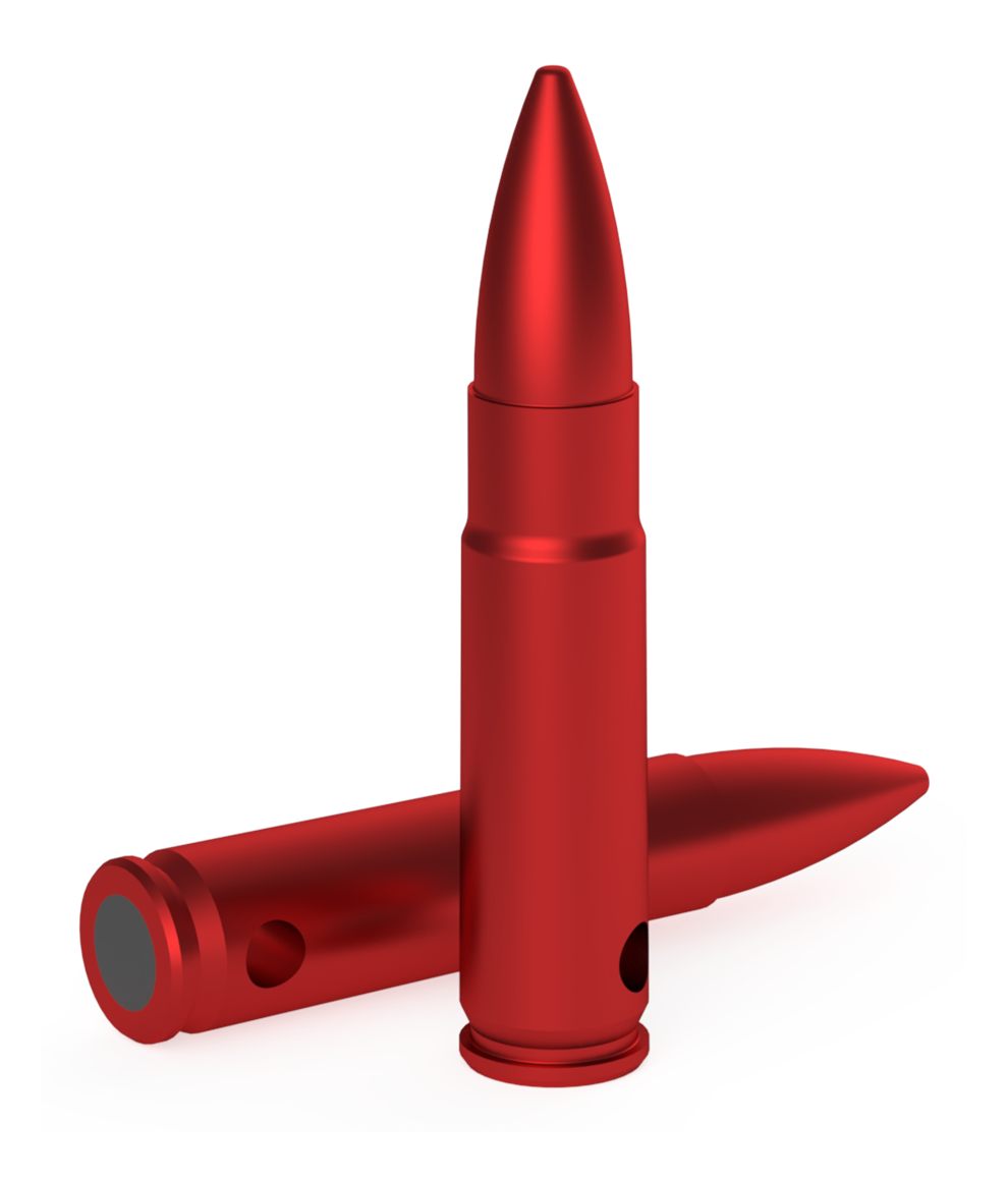 Birchwood Casey BC-DCTR-300BO Duracap Training Rounds 300 Blackout Aluminum