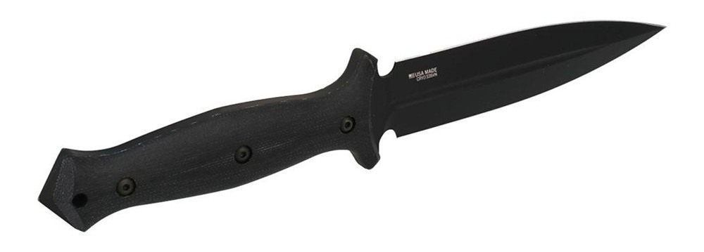 Sog Specialty Knives Pentagon Elite Fixed Knife 6in Dagger Blade view 2