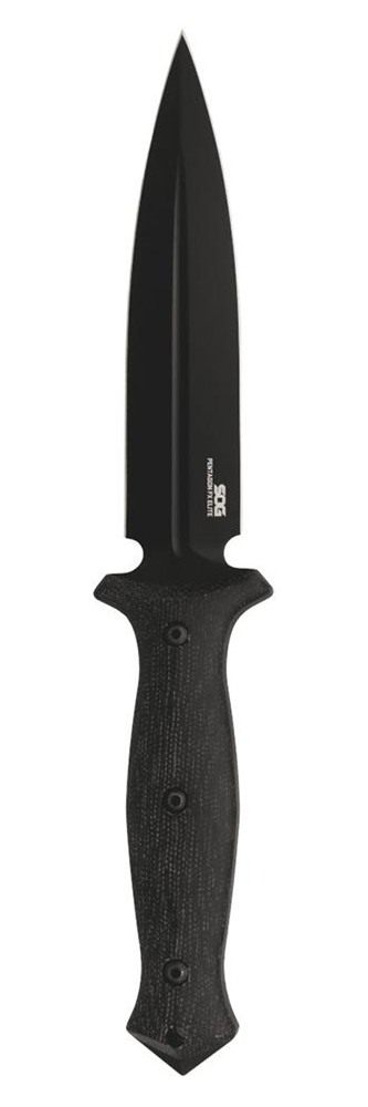 Sog Specialty Knives Pentagon Elite Fixed Knife 6in Dagger Blade view 4