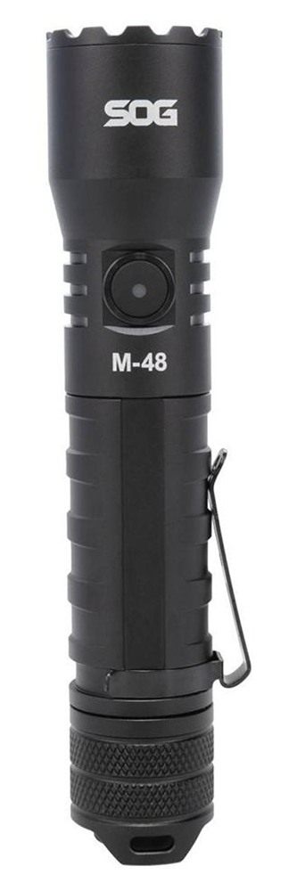 SOG Knives M-48 Flashlight 2500 Lumens Black view 2