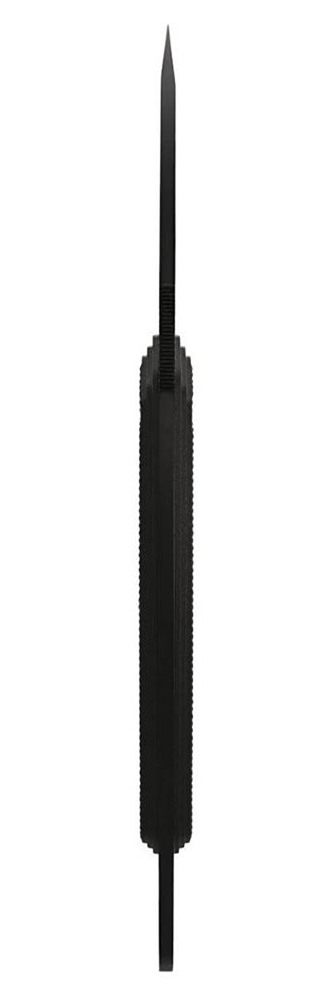 Sog Specialty Knives Gambit Blackout Fixed Knife 2-3/5in Sheepsfoot Blade view 5
