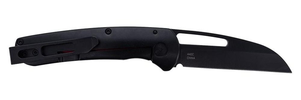 Sog Specialty Knives Escape FL Folding Knife 3in Sheepsfoot Blade Red Black view 5