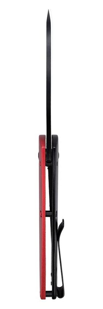 Sog Specialty Knives Escape FL Folding Knife 3in Sheepsfoot Blade Red Black view 7