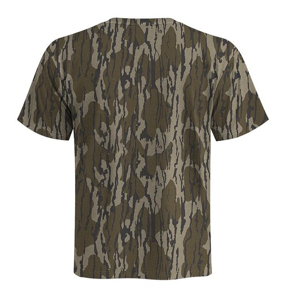 Gsm Muddy DV8 Ambush Lightweight Short Sleeve Shirt Mossy Oak Bottomland XL