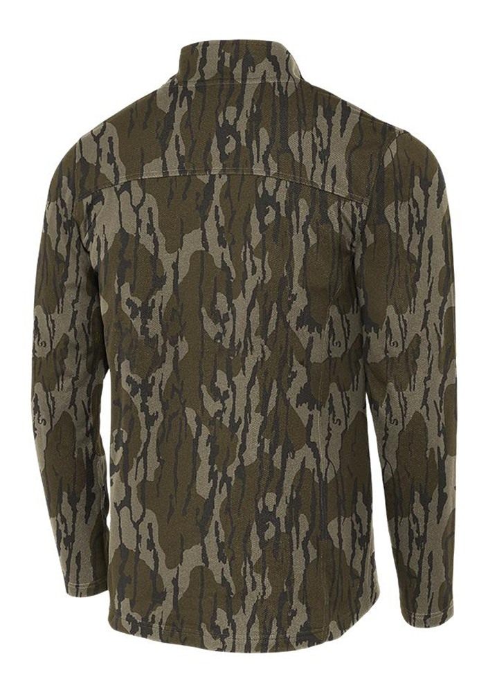 Gsm Muddy DV8 Quest Midweight Quarter Zip Sweatshirt Mossy Oak Bottomland M view 2