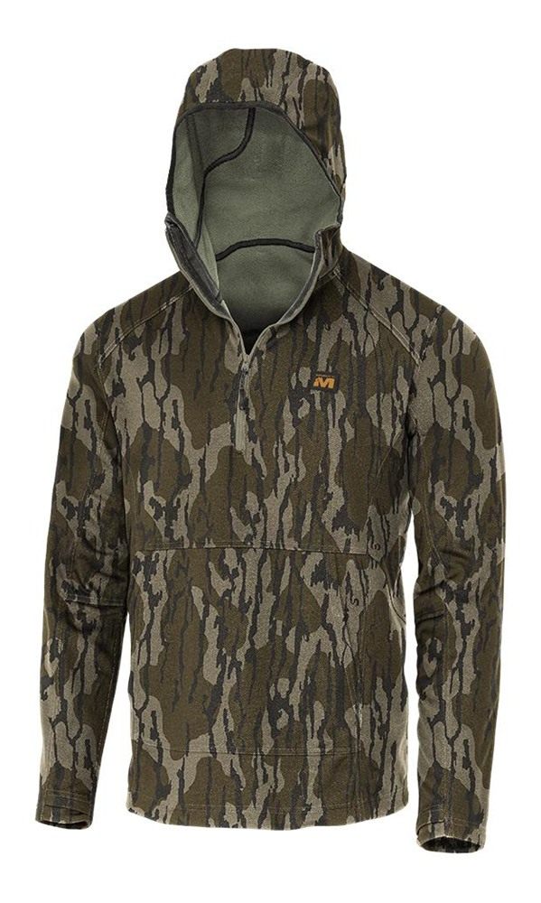 Gsm Muddy DV8 Quest Midweight Quarter Zip Hoodie Mossy Oak Bottomland 2XL