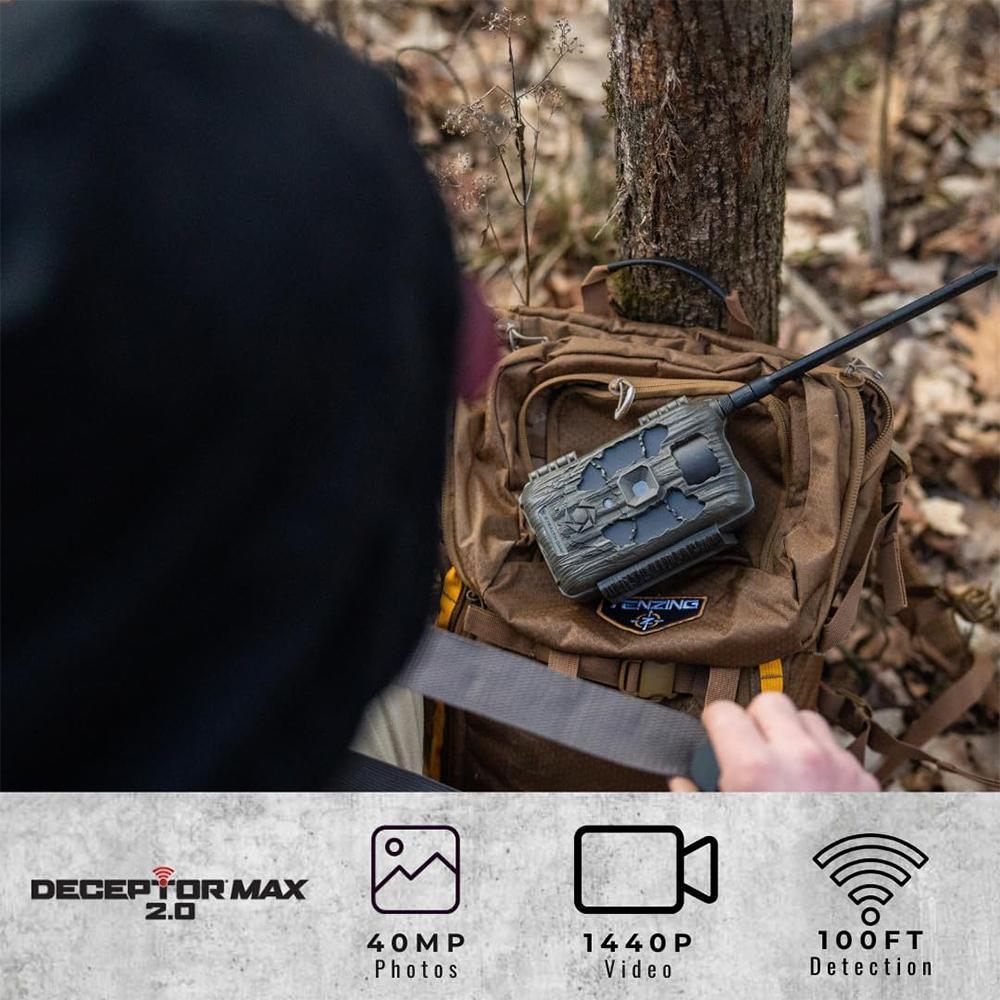 GSM Outdoors Stealth Cam STCDCPTRX22PK Deceptor Max Cellular Trail 2 Pack view 2