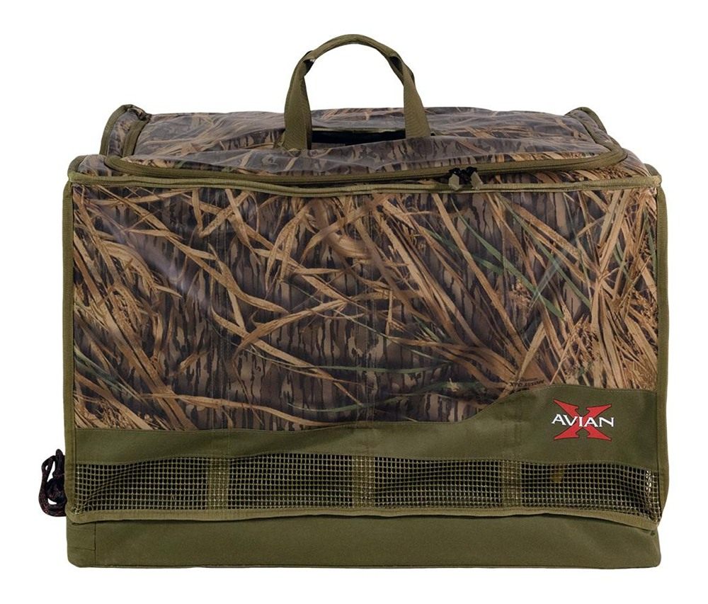 Avian X Floating Slotted Decoy Bag 12 Slots Mossy Oak Original Shadow Grass view 2