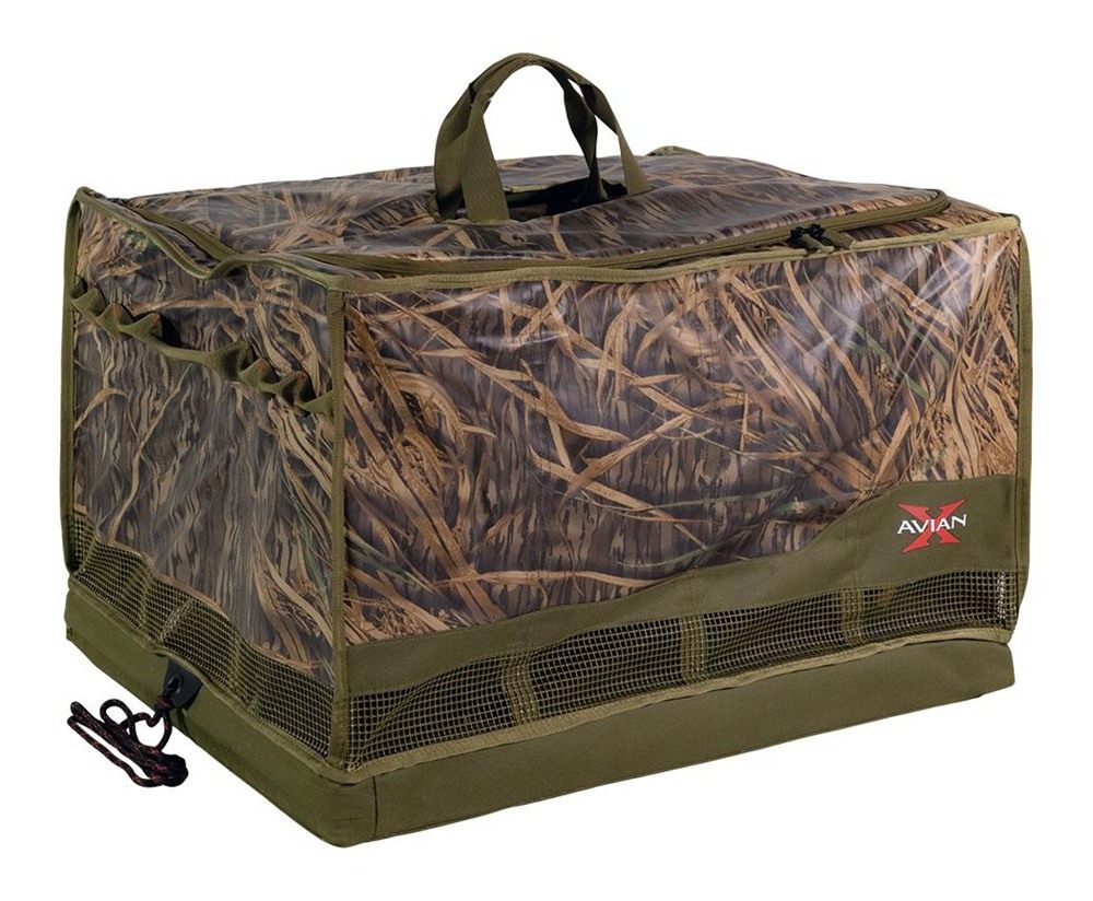 Avian X Floating Slotted Decoy Bag 12 Slots Mossy Oak Original Shadow Grass view 3