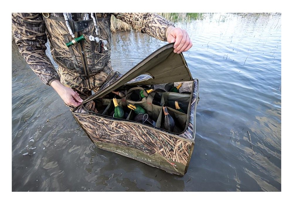 Avian X Floating Slotted Decoy Bag 12 Slots Mossy Oak Original Shadow Grass view 5
