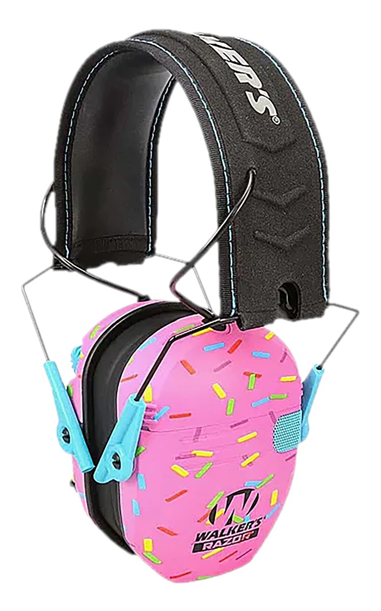 GSM Outdoors Walker's GWPFKDMSPRNKPK Passive 23dB Over the Head Pink Sprink