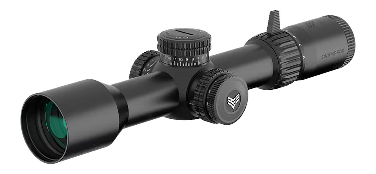 10 Ring Swampfox Optics TWK525563L Warhawk Black 5-25x56mm 34mm Tube Sharps
