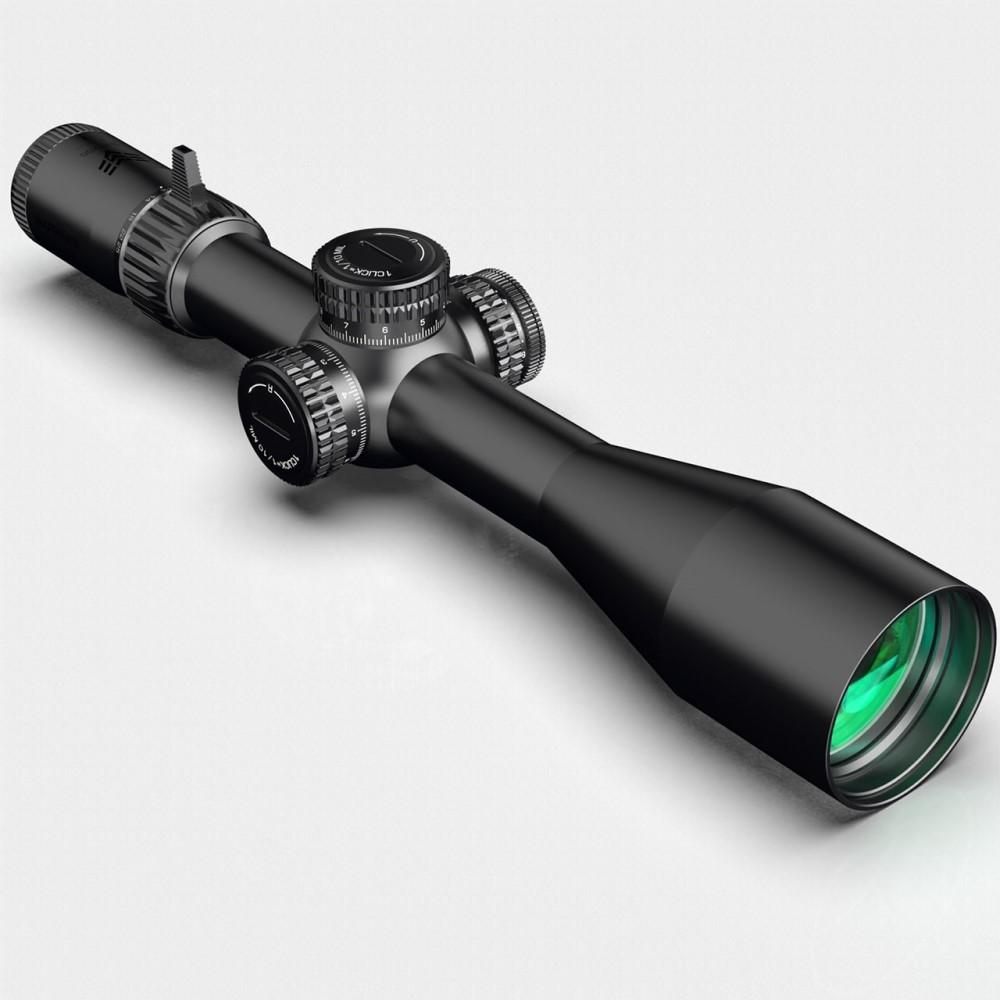 10 Ring Swampfox Optics TWK525563L Warhawk Black 5-25x56mm 34mm Tube Sharps view 4