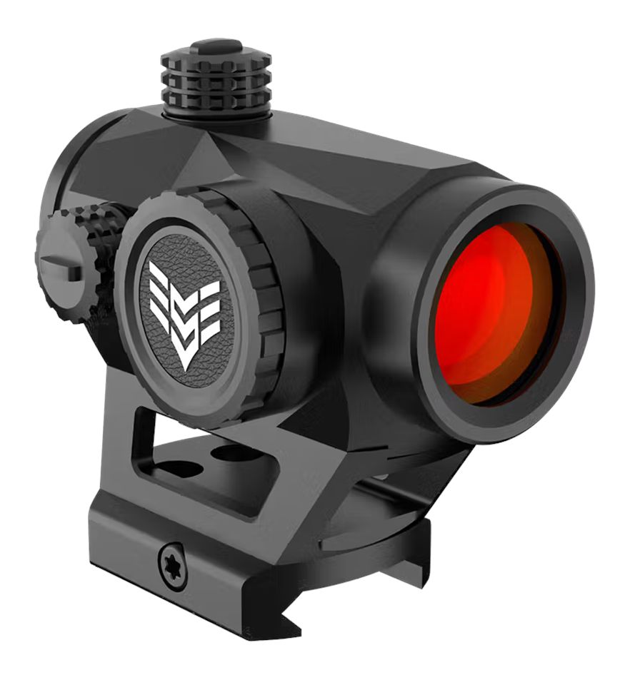 10 Ring Swampfox Liberator II Mini Red Dot Sight Illum Black