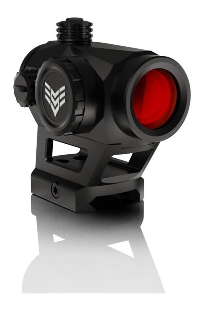 10 Ring Swampfox Liberator II Mini Red Dot Sight Illum Black view 2