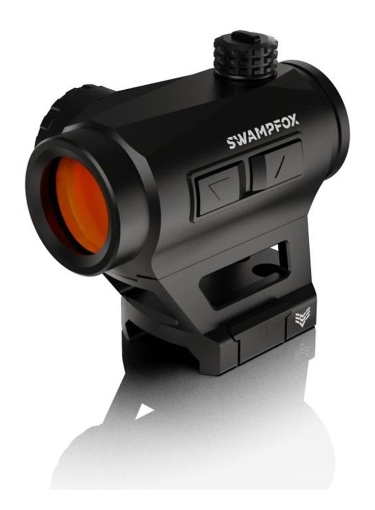 10 Ring Swampfox Liberator II Mini Red Dot Sight Illum Black view 3