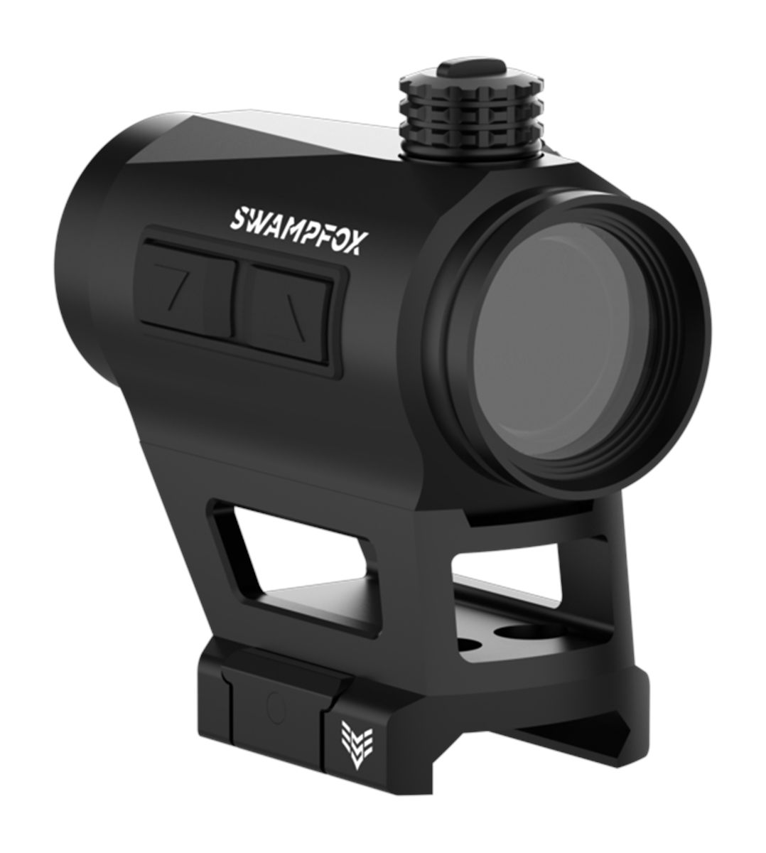 10 Ring Swampfox Liberator II Mini Green Dot Sight Illum Black