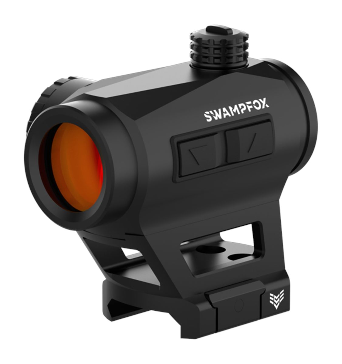10 Ring Swampfox Liberator II Mini Green Dot Sight Illum Black view 2