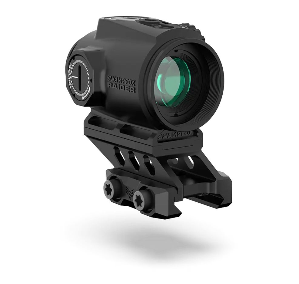10 Ring Swampfox Optics RMPS120RB Raider Micro Prism Black 1x 20mm Tube 6 M