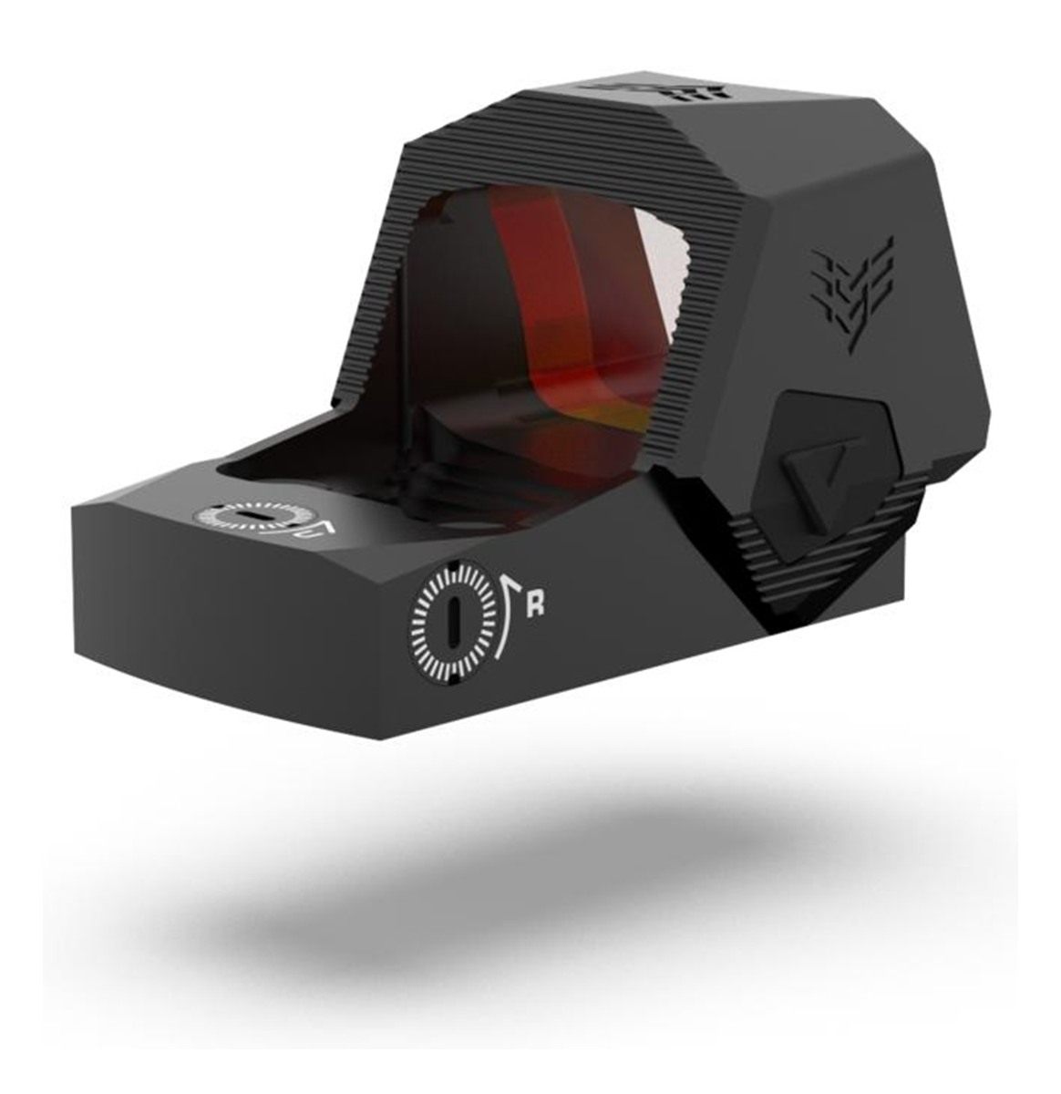 10 Ring Swampfox Optics Sentinel II 1x20 Micro Red Dot 3 MOA - Standard Bla