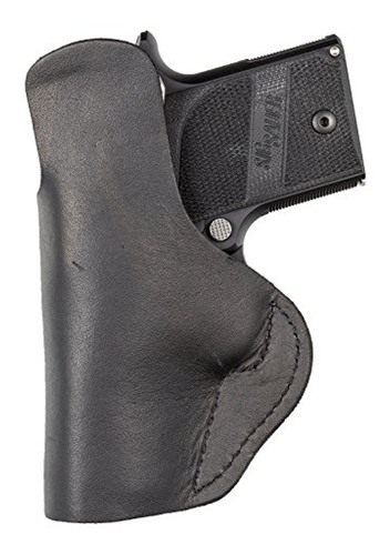 Tagua Gunleather Super Soft Inside the Pants Leather Holster fits Glock 19/23/32, Black, Right